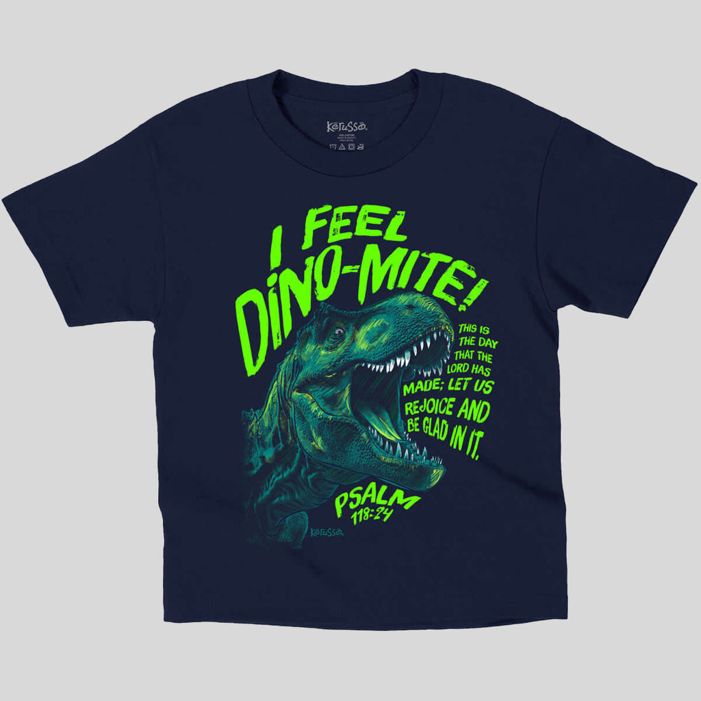 Kerusso Kids T-Shirt I Feel Dino-Mite Hoodie, Sweatshirt | CiraTrend.com (Image 1)