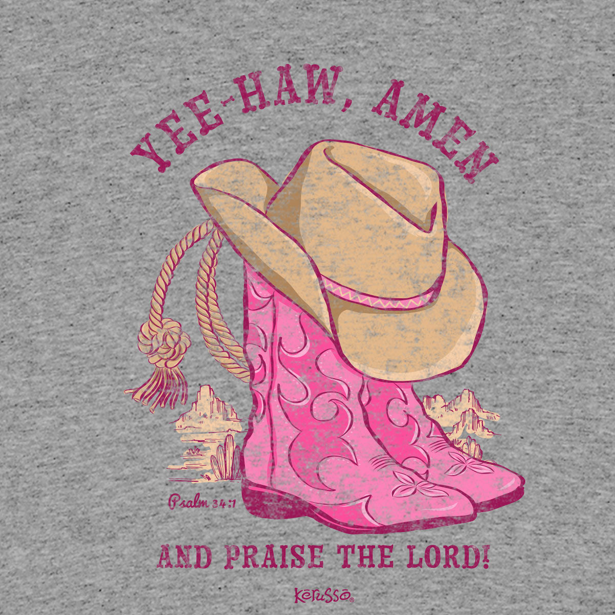 Kerusso Kids T-Shirt Yee Haw Hoodie, Sweatshirt | CiraTrend.com (Image 2)