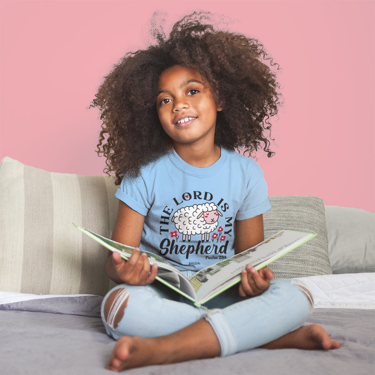 Kerusso Kids T-Shirt Lord Is My Shepherd Hoodie, Sweatshirt | CiraTrend.com (Image 3)