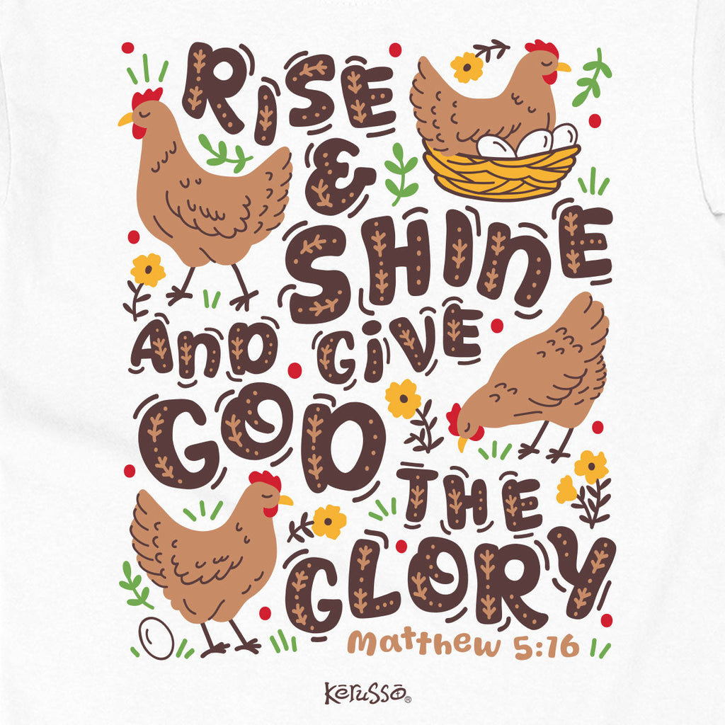 Kerusso Kidz T-Shirt Rise And Shine Hoodie, Sweatshirt | CiraTrend.com (Image 2)