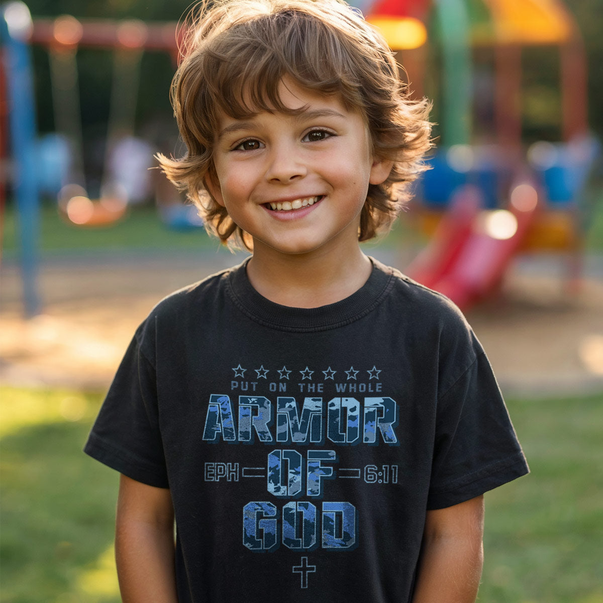 Kerusso Kids T-Shirt Armor Camo Hoodie, Sweatshirt | CiraTrend.com (Image 3)