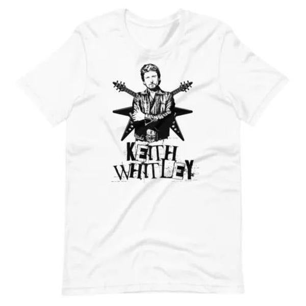 KEITH WHITLEY Country Music Punk Parody Tee Short-Sleeve Unisex T-Shirt Casual Classic Hoodie, Sweatshirt | CiraTrend.com
