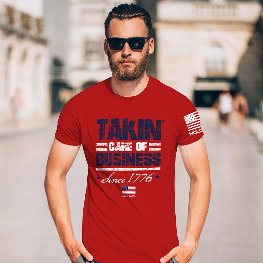 HOLD FAST Mens T-Shirt 1776 Hoodie, Sweatshirt | CiraTrend.com (Image 3)