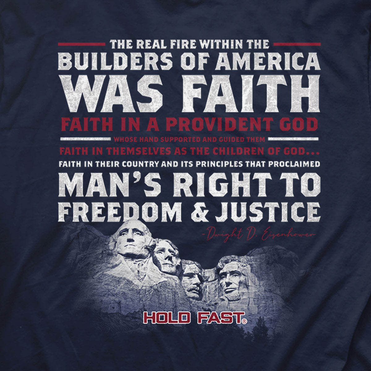 HOLD FAST Mens T-Shirt Builders Of America/Rushmore Hoodie, Sweatshirt | CiraTrend.com (Image 4)