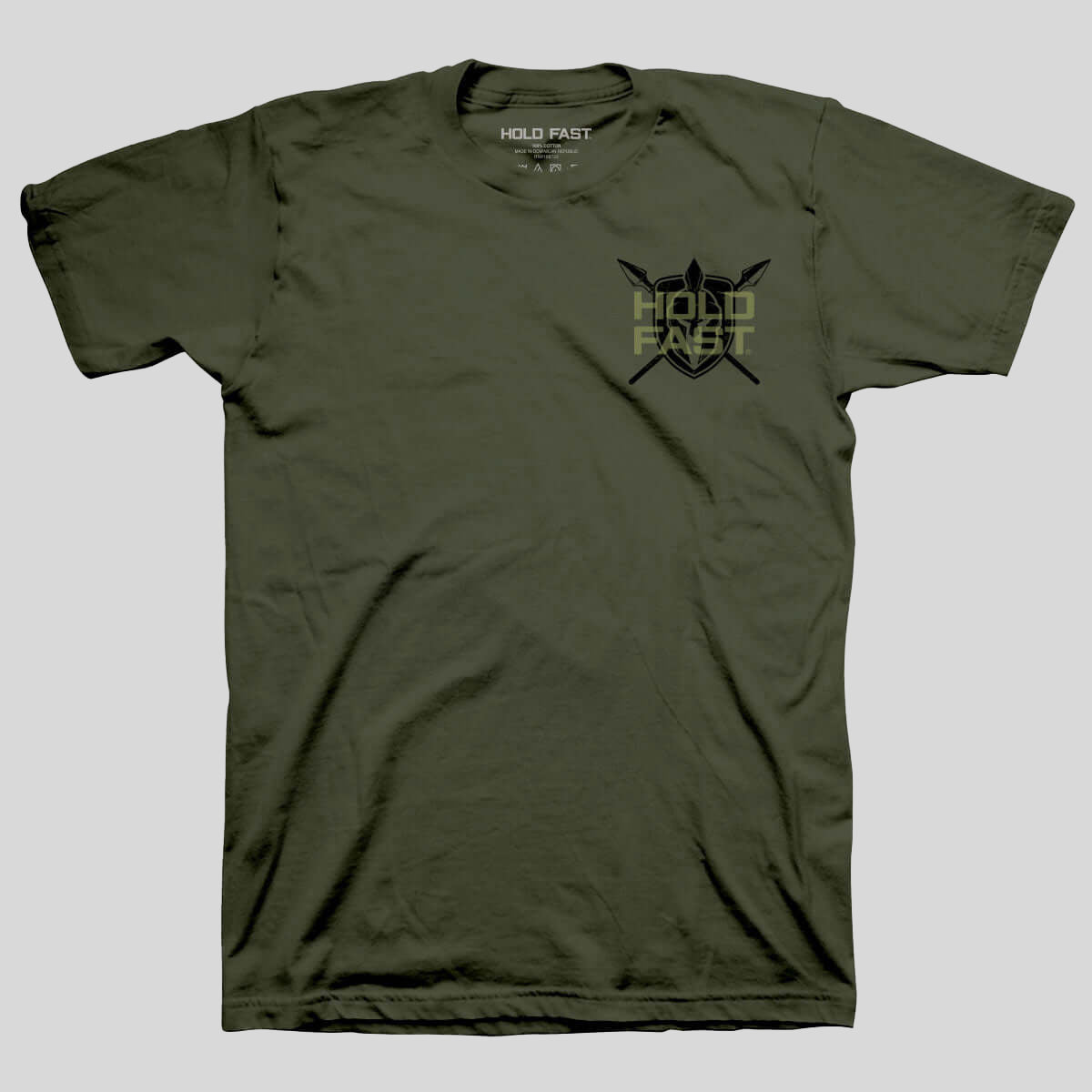 Hold Fast Mens T-Shirt Fight Hoodie, Sweatshirt | CiraTrend.com (Image 2)
