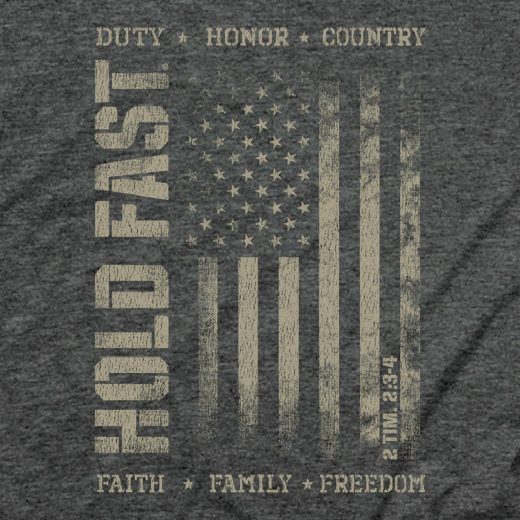 HOLD FAST Mens T-Shirt Duty & Honor Hoodie, Sweatshirt | CiraTrend.com (Image 4)