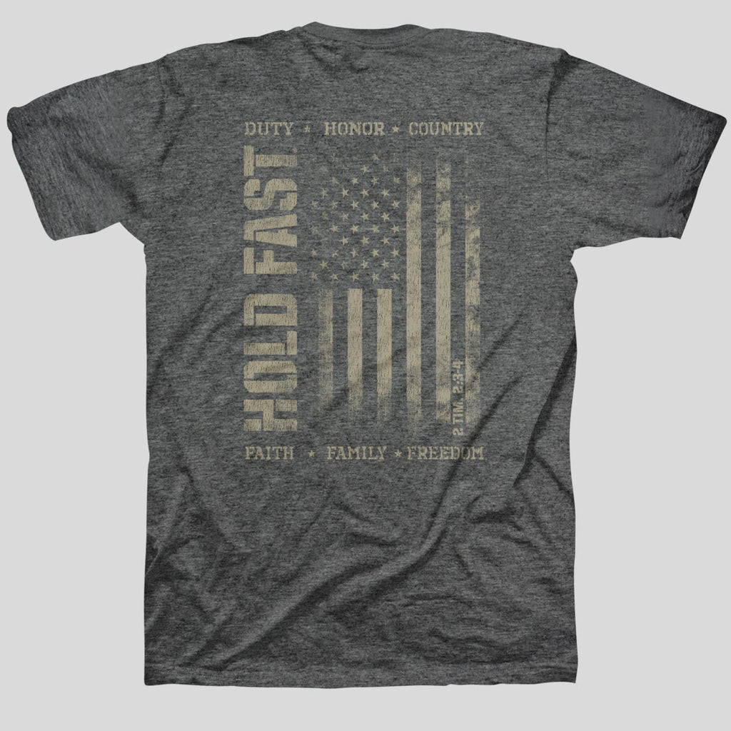 HOLD FAST Mens T-Shirt Duty & Honor Hoodie, Sweatshirt | CiraTrend.com (Image 1)