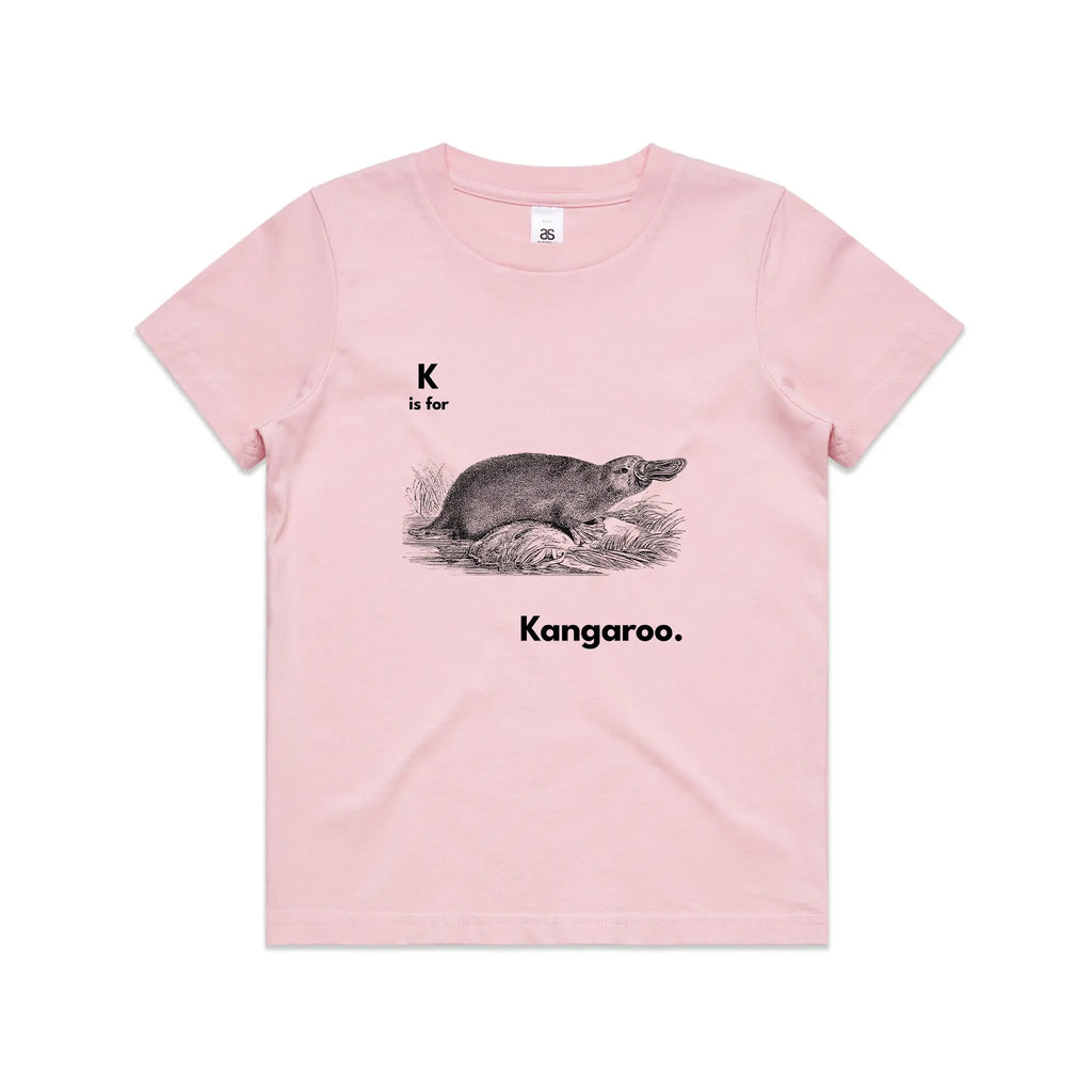 K Is For Kangaroo Kids Tee Hoodie, Sweatshirt | CiraTrend.com (Image 3)
