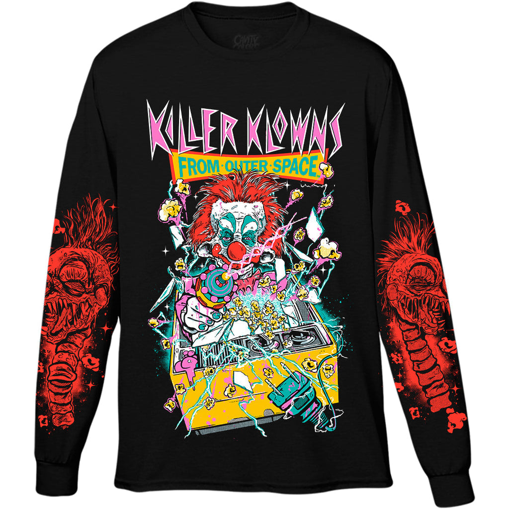 KILLER KLOWNS: TV TERROR - LONG SLEEVE SHIRT Hoodie, Sweatshirt | CiraTrend.com (Image 1)