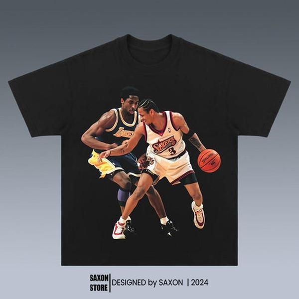 KOBE VS ALLEN IVERSON GRAPHIC TEE | VINTAGE GRAPHIC T-SHIRT SWEATSHIRT HOODIE | SPORT TEE | GIFT FOR FAN V1 | CiraTrend.com