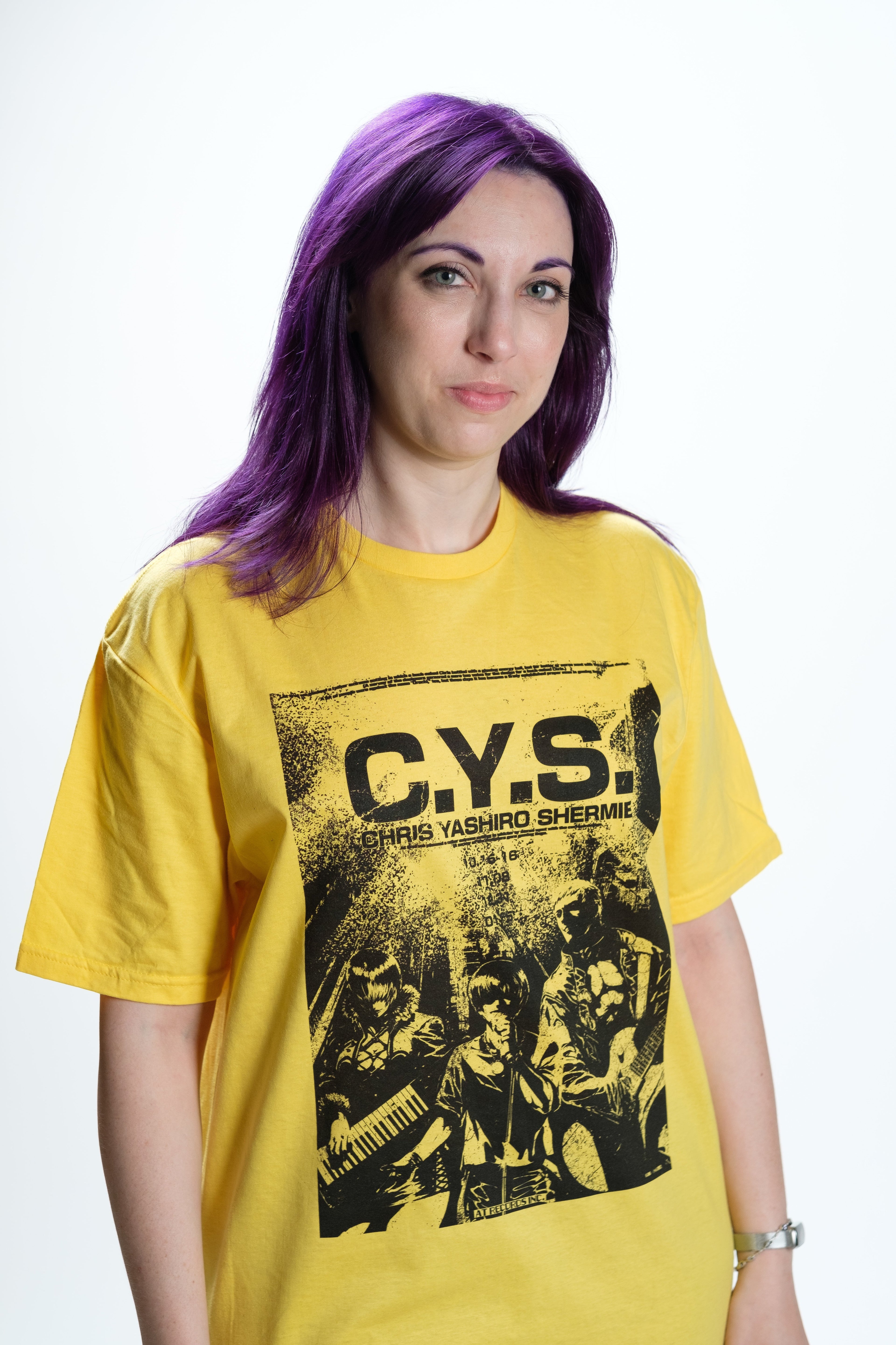 THE KING OF FIGHTERS - 'Team C.Y.S. Flyer' T-Shirt - Yellow Hoodie, Sweatshirt | CiraTrend.com (Image 1)