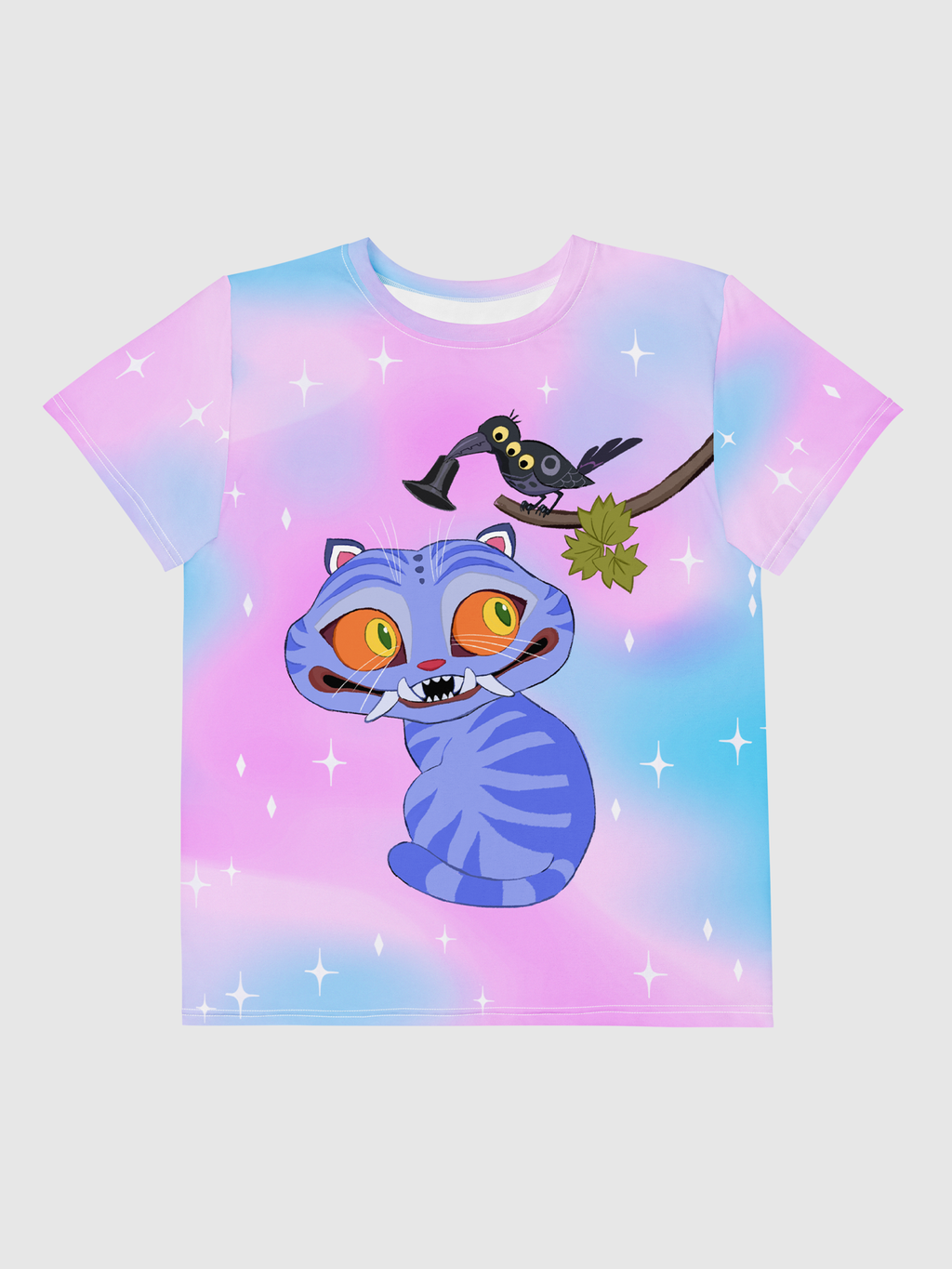 KPop Demon Hunters Derpy Tiger Sussie Magpie Galaxy T-Shirts, Hoodie, Sweatshirt
