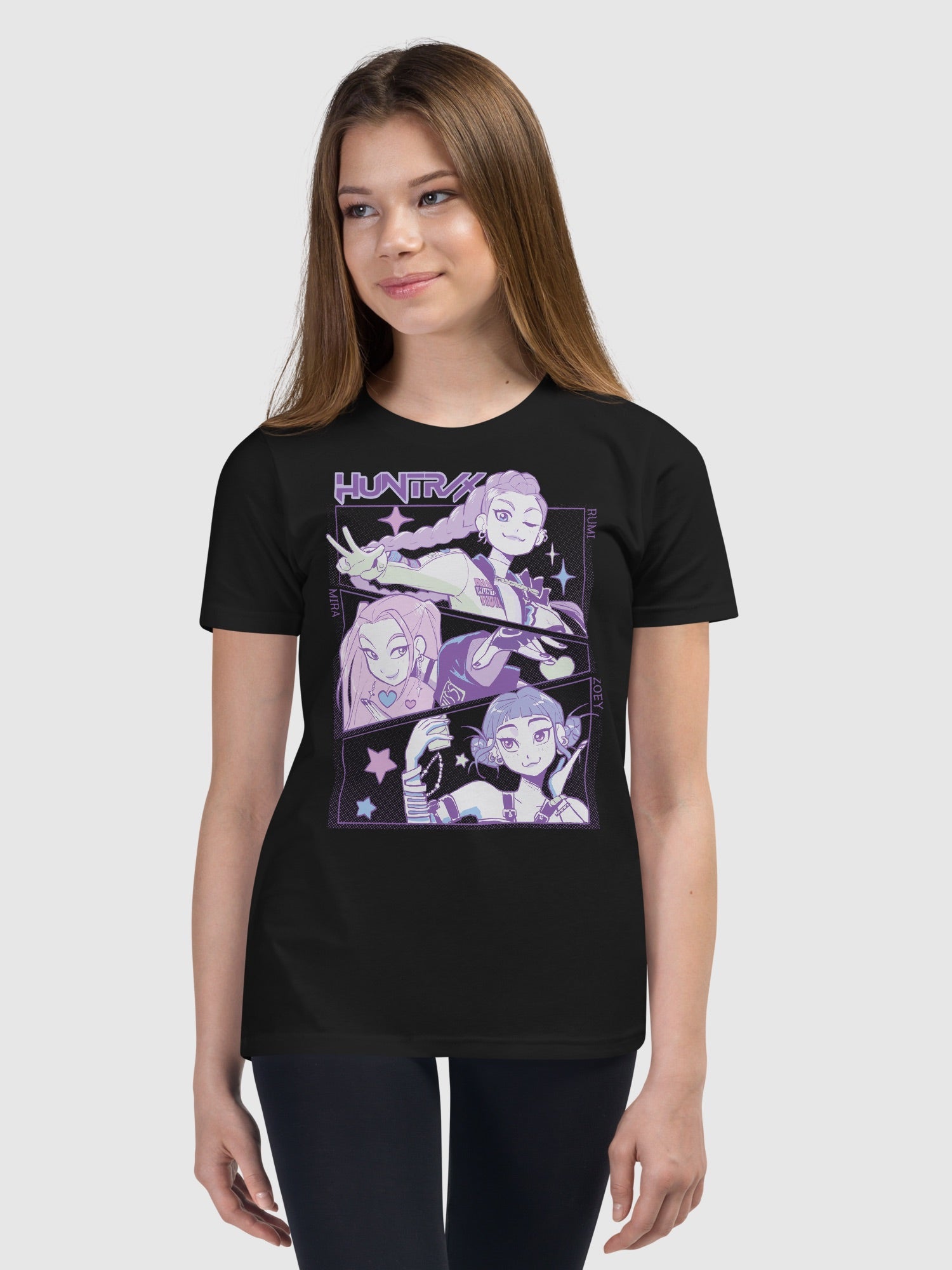 KPop Demon Hunters  HUNTR/X Kids T-Shirt Hoodie, Sweatshirt | CiraTrend.com (Image 4)