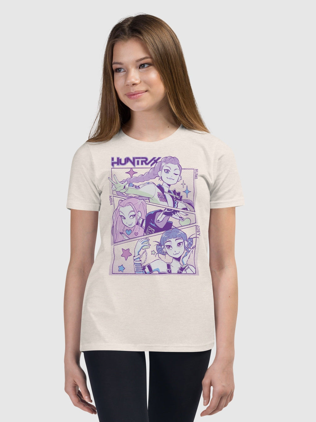 KPop Demon Hunters  HUNTR/X Kids T-Shirt Hoodie, Sweatshirt | CiraTrend.com (Image 5)