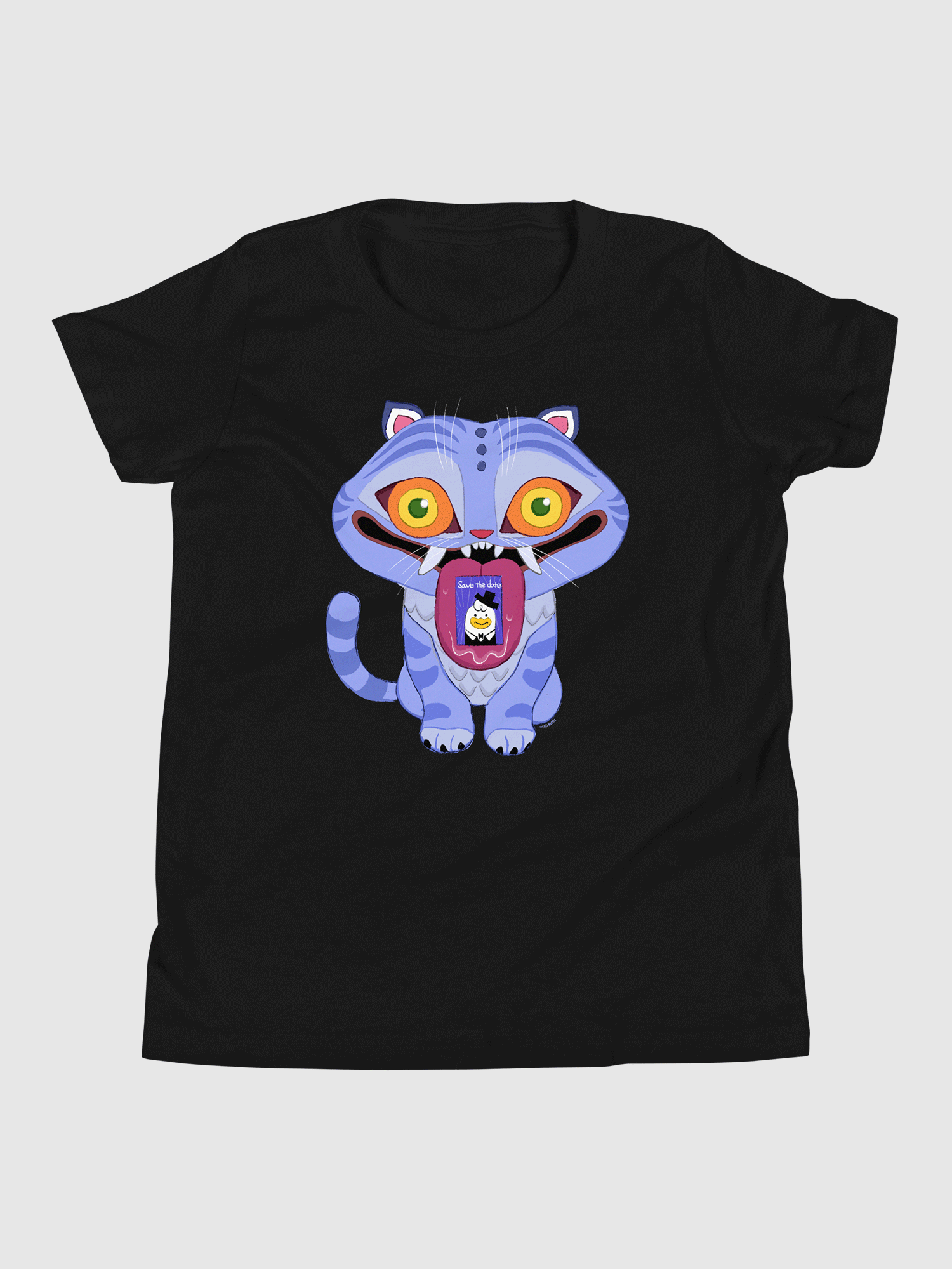 KPop Demon Hunters Derpy Tiger Kids T-Shirt Hoodie, Sweatshirt | CiraTrend.com (Image 4)