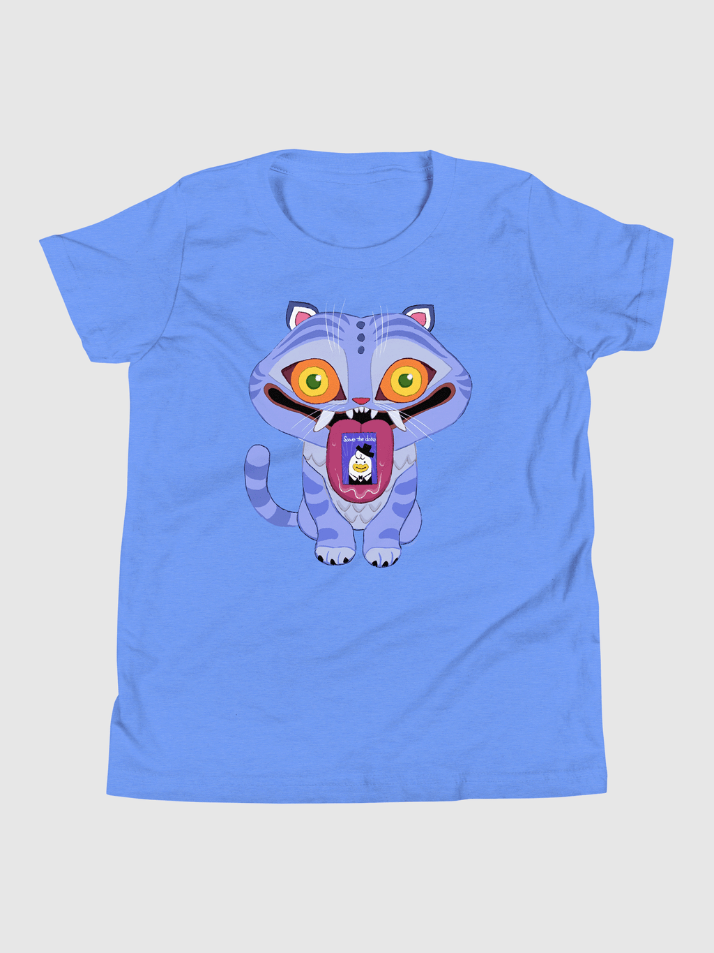 KPop Demon Hunters Derpy Tiger Kids T-Shirt Hoodie, Sweatshirt | CiraTrend.com (Image 5)