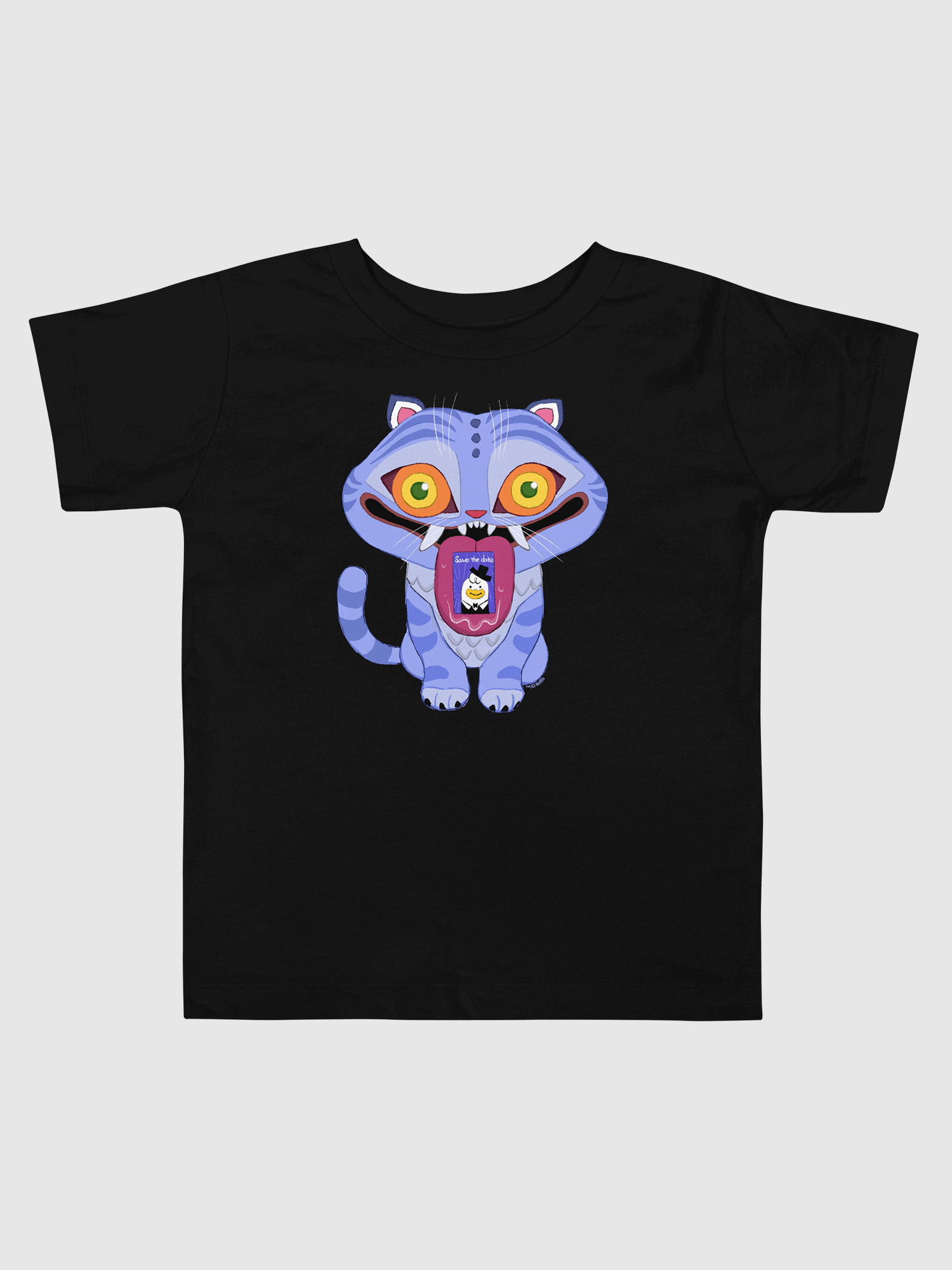KPop Demon Hunters Derpy Tiger Toddler T-Shirt Hoodie, Sweatshirt | CiraTrend.com (Image 3)