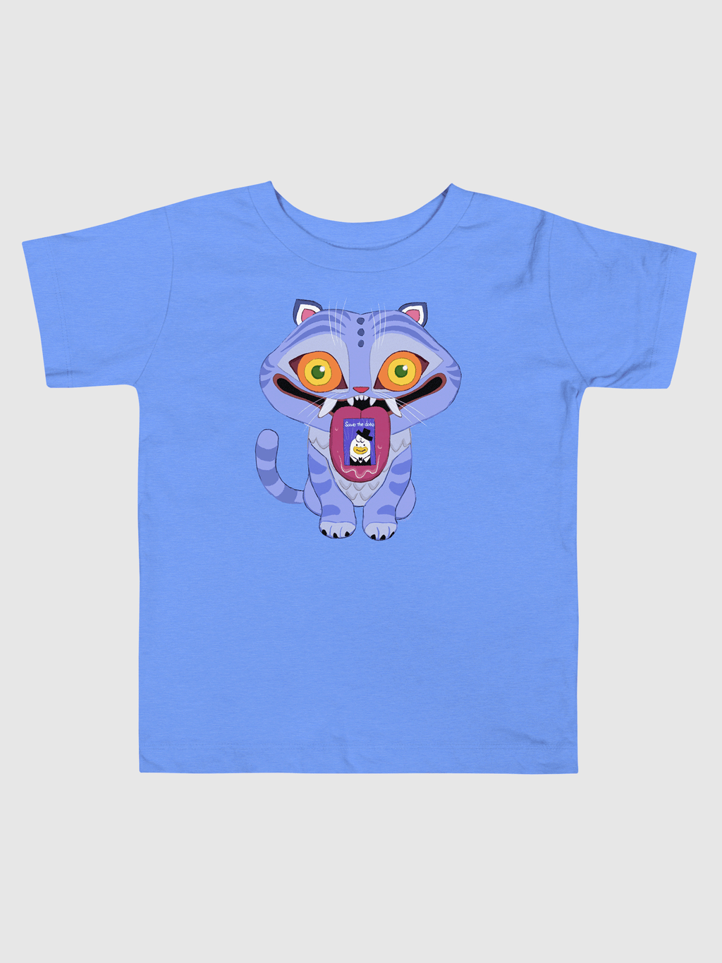 KPop Demon Hunters Derpy Tiger Toddler T-Shirt Hoodie, Sweatshirt | CiraTrend.com (Image 4)