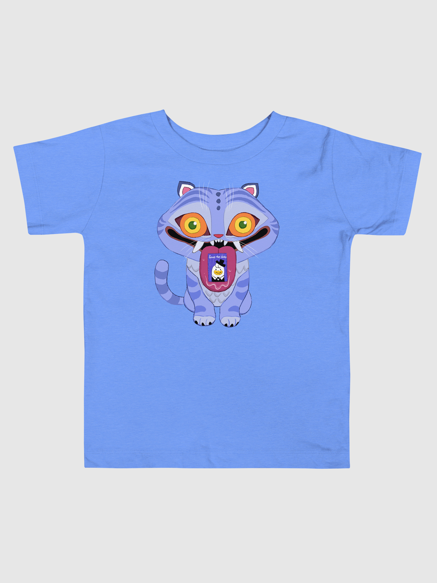 KPop Demon Hunters Derpy Tiger Toddler T-Shirt Hoodie, Sweatshirt | CiraTrend.com (Image 4)