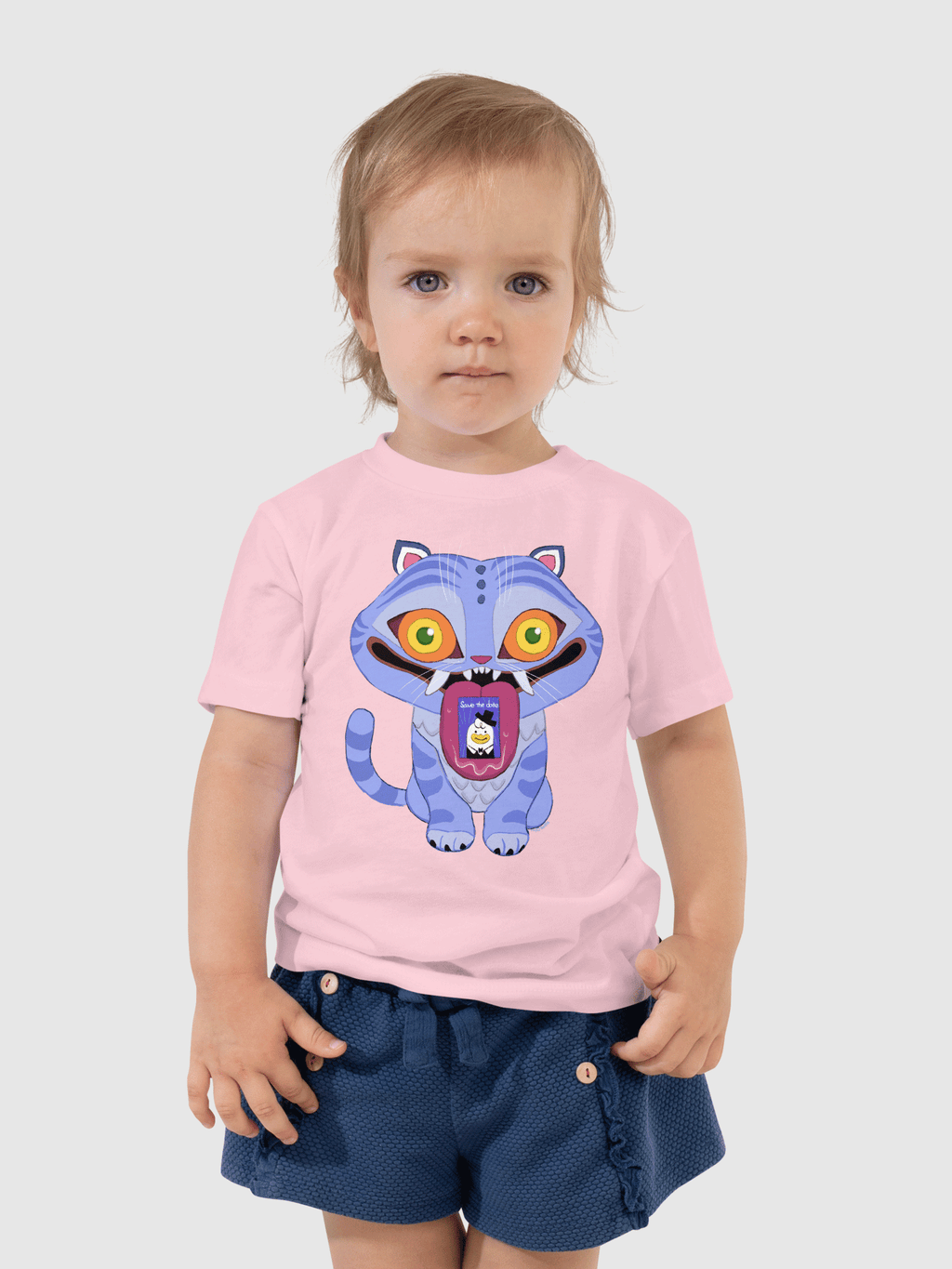 KPop Demon Hunters Derpy Tiger Toddler T-Shirt Hoodie, Sweatshirt | CiraTrend.com (Image 5)
