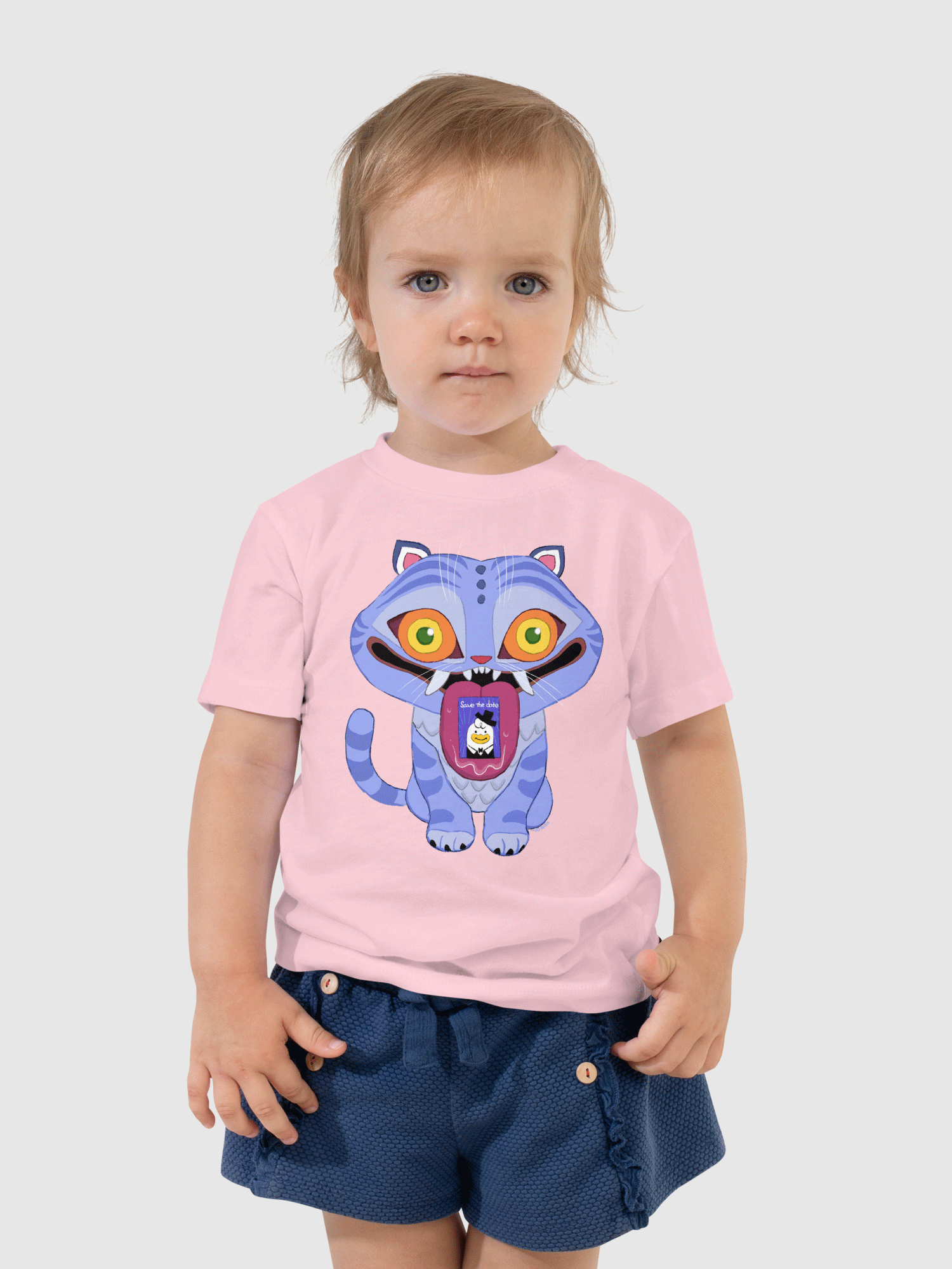 KPop Demon Hunters Derpy Tiger Toddler T-Shirt Hoodie, Sweatshirt | CiraTrend.com (Image 5)