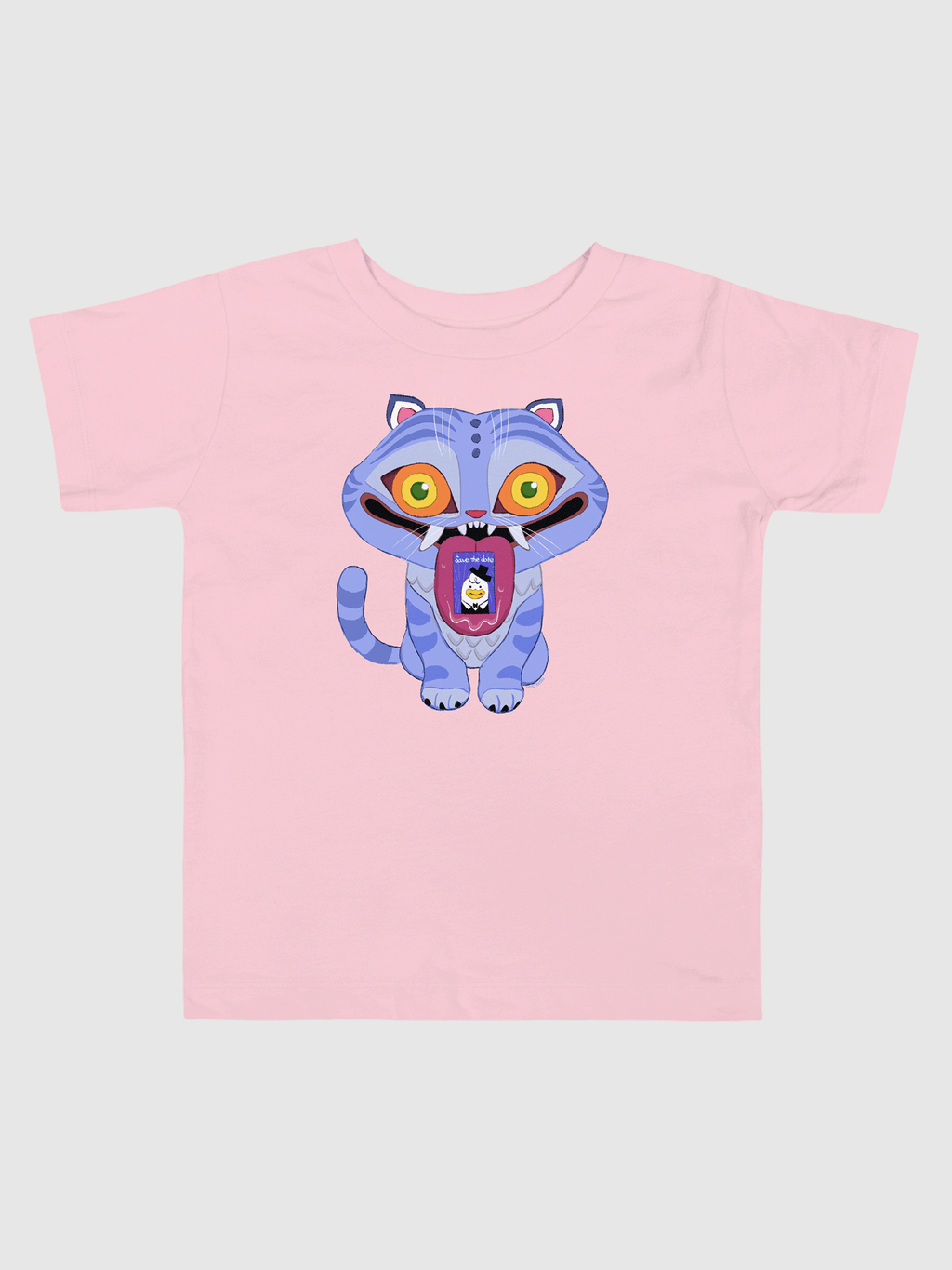 KPop Demon Hunters Derpy Tiger Toddler T-Shirt Hoodie, Sweatshirt | CiraTrend.com (Image 1)