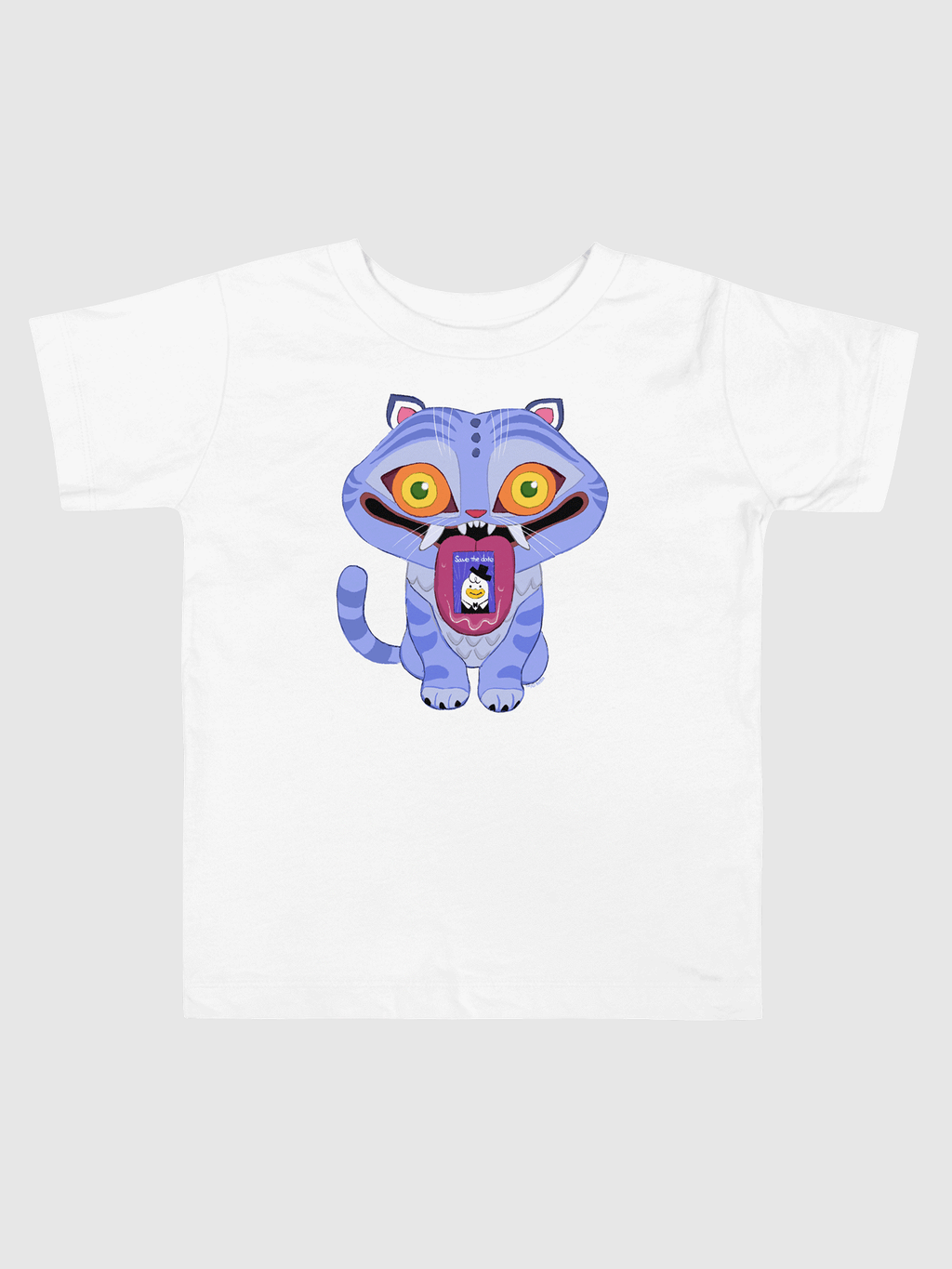KPop Demon Hunters Derpy Tiger Toddler T-Shirt Hoodie, Sweatshirt | CiraTrend.com (Image 2)