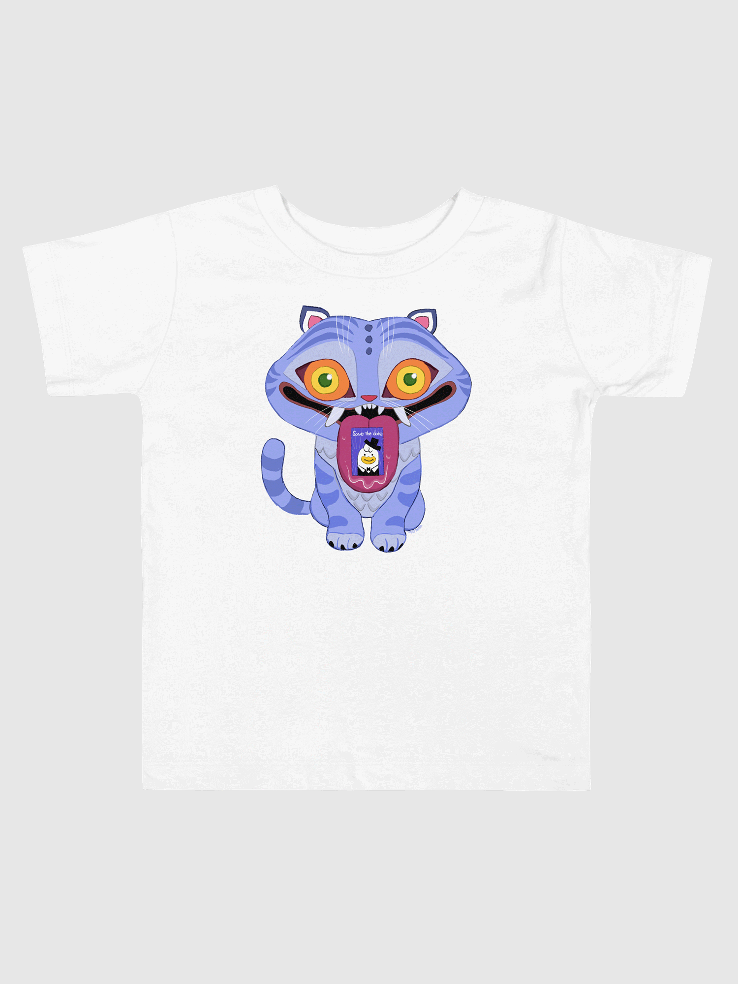 KPop Demon Hunters Derpy Tiger Toddler T-Shirt Hoodie, Sweatshirt | CiraTrend.com (Image 2)