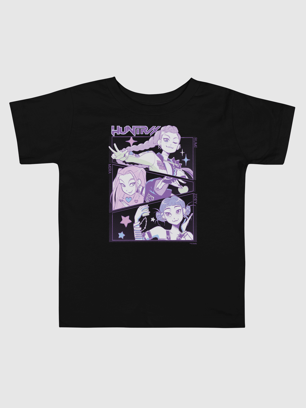 KPop Demon Hunters HUNTR/X Toddler T-Shirt Hoodie, Sweatshirt | CiraTrend.com (Image 1)