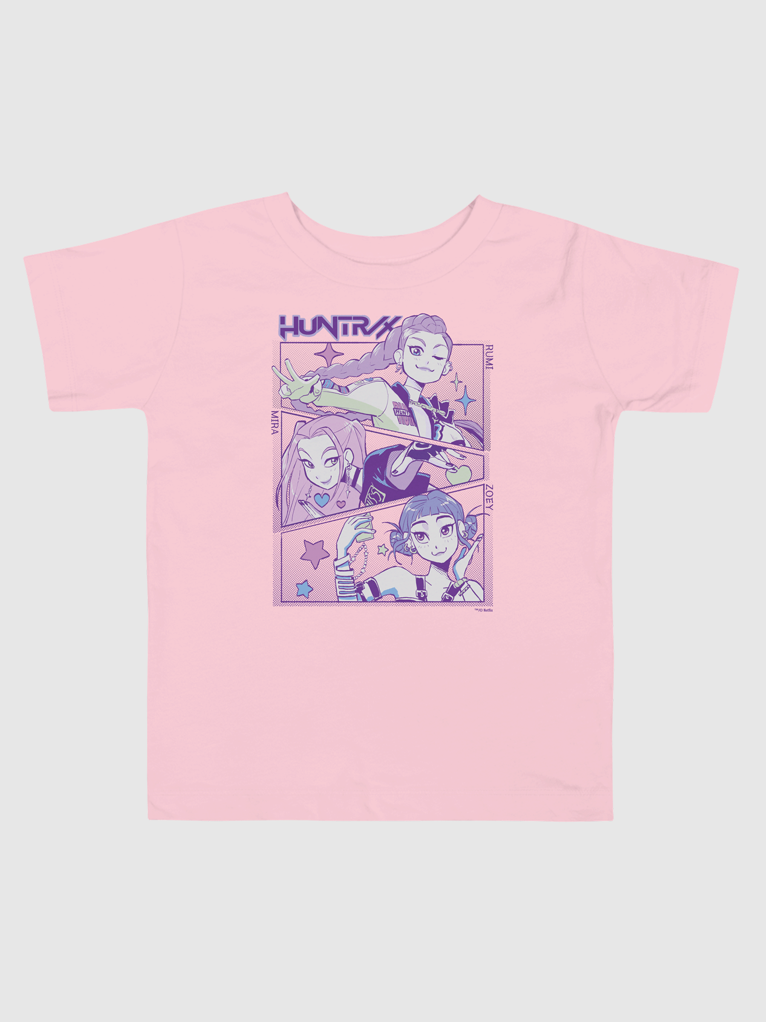 KPop Demon Hunters HUNTR/X Toddler T-Shirt Hoodie, Sweatshirt | CiraTrend.com (Image 2)