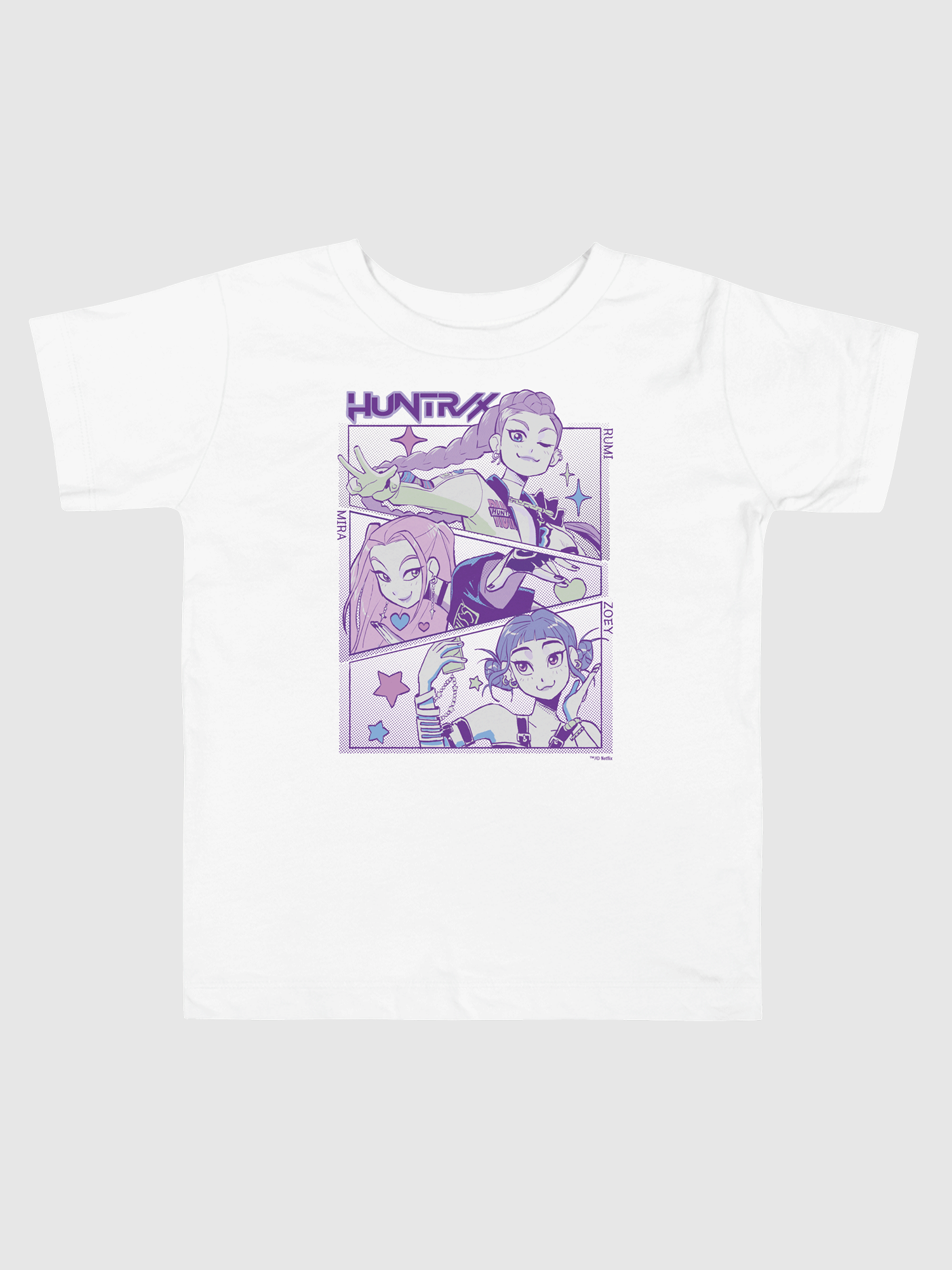 KPop Demon Hunters HUNTR/X Toddler T-Shirt Hoodie, Sweatshirt | CiraTrend.com (Image 3)