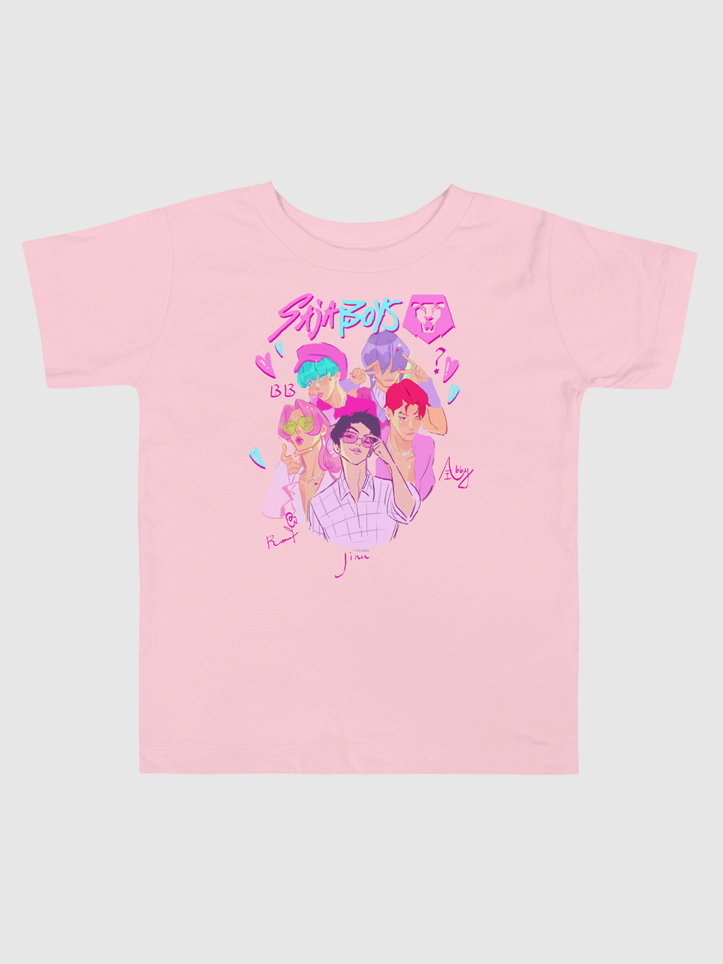 KPop Demon Hunters Saja Boys Toddler T-Shirt Hoodie, Sweatshirt | CiraTrend.com (Image 3)