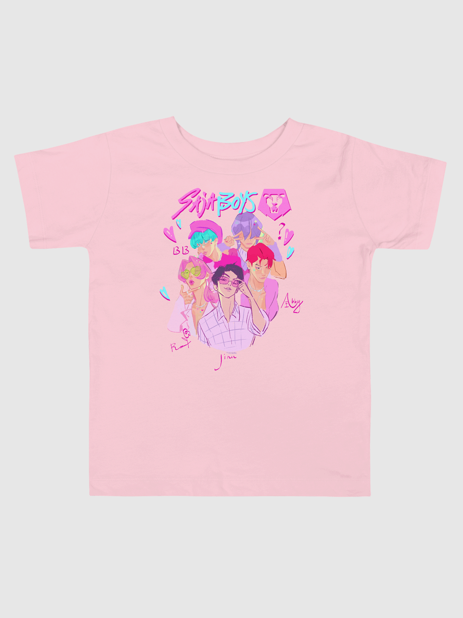 KPop Demon Hunters Saja Boys Toddler T-Shirt Hoodie, Sweatshirt | CiraTrend.com (Image 3)
