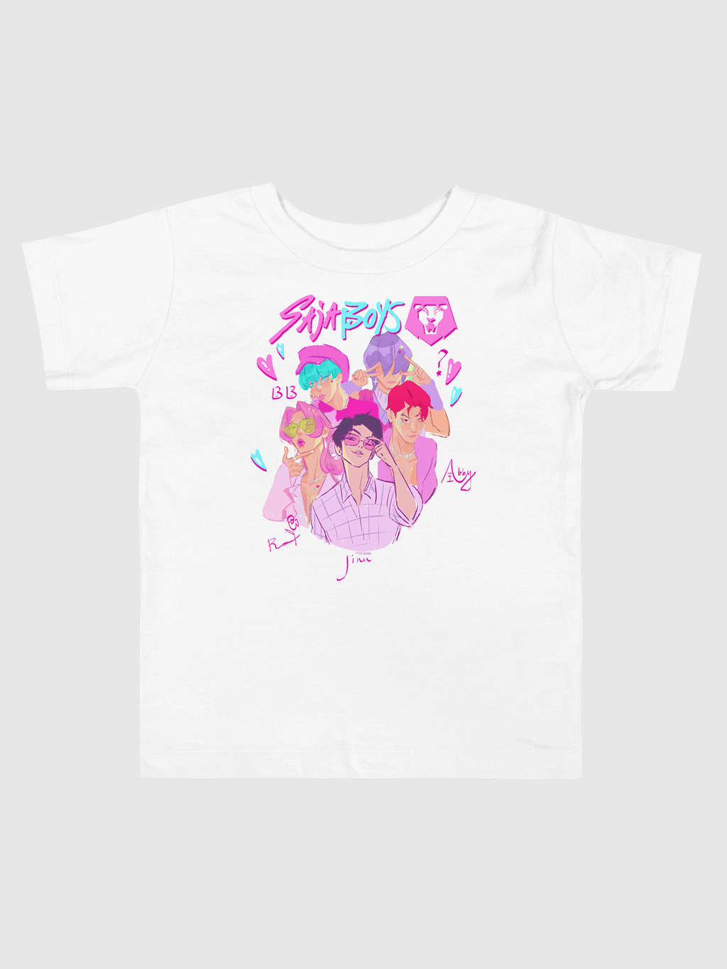 KPop Demon Hunters Saja Boys Toddler T-Shirt Hoodie, Sweatshirt | CiraTrend.com (Image 1)