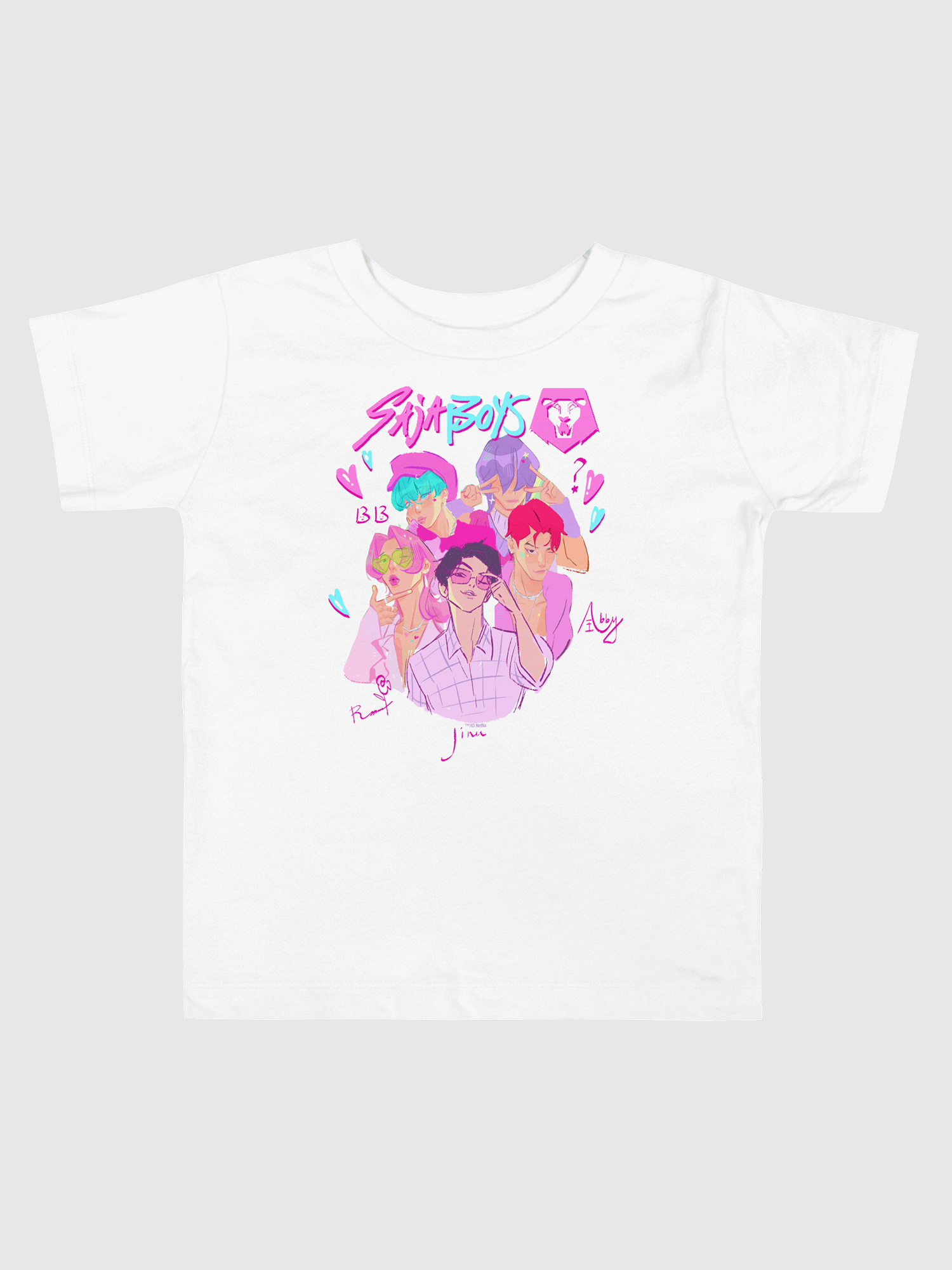 KPop Demon Hunters Saja Boys Toddler T-Shirt Hoodie, Sweatshirt | CiraTrend.com (Image 1)
