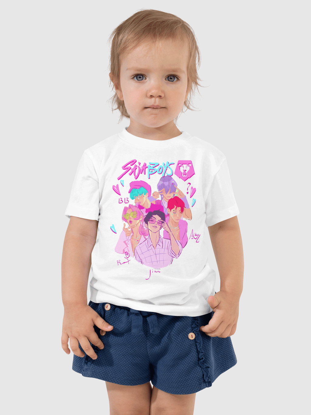 KPop Demon Hunters Saja Boys Toddler T-Shirt Hoodie, Sweatshirt | CiraTrend.com (Image 5)