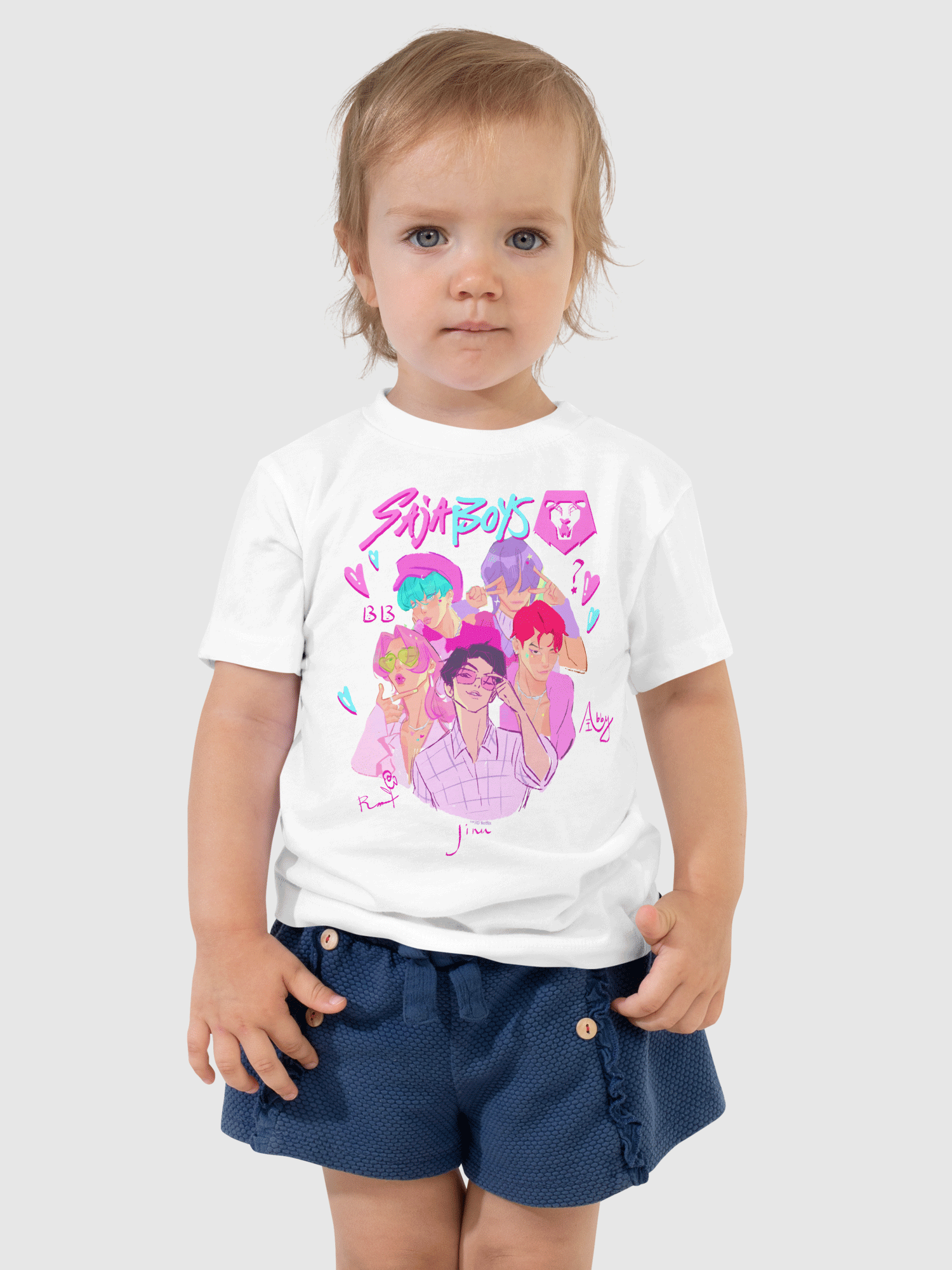 KPop Demon Hunters Saja Boys Toddler T-Shirt Hoodie, Sweatshirt | CiraTrend.com (Image 5)