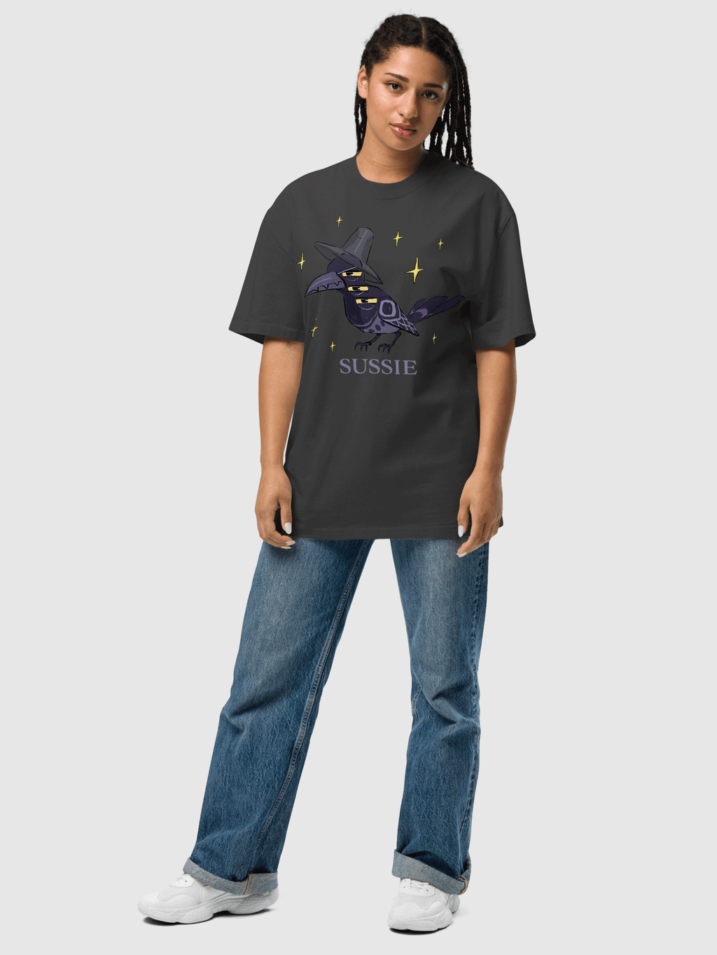 K-Pop Demon Hunters Sussie Magpie Oversized T-Shirt Hoodie, Sweatshirt | CiraTrend.com (Image 2)