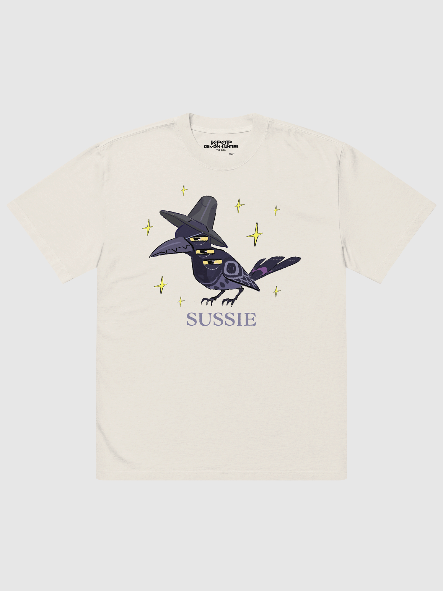 K-Pop Demon Hunters Sussie Magpie Oversized T-Shirt Hoodie, Sweatshirt | CiraTrend.com (Image 3)