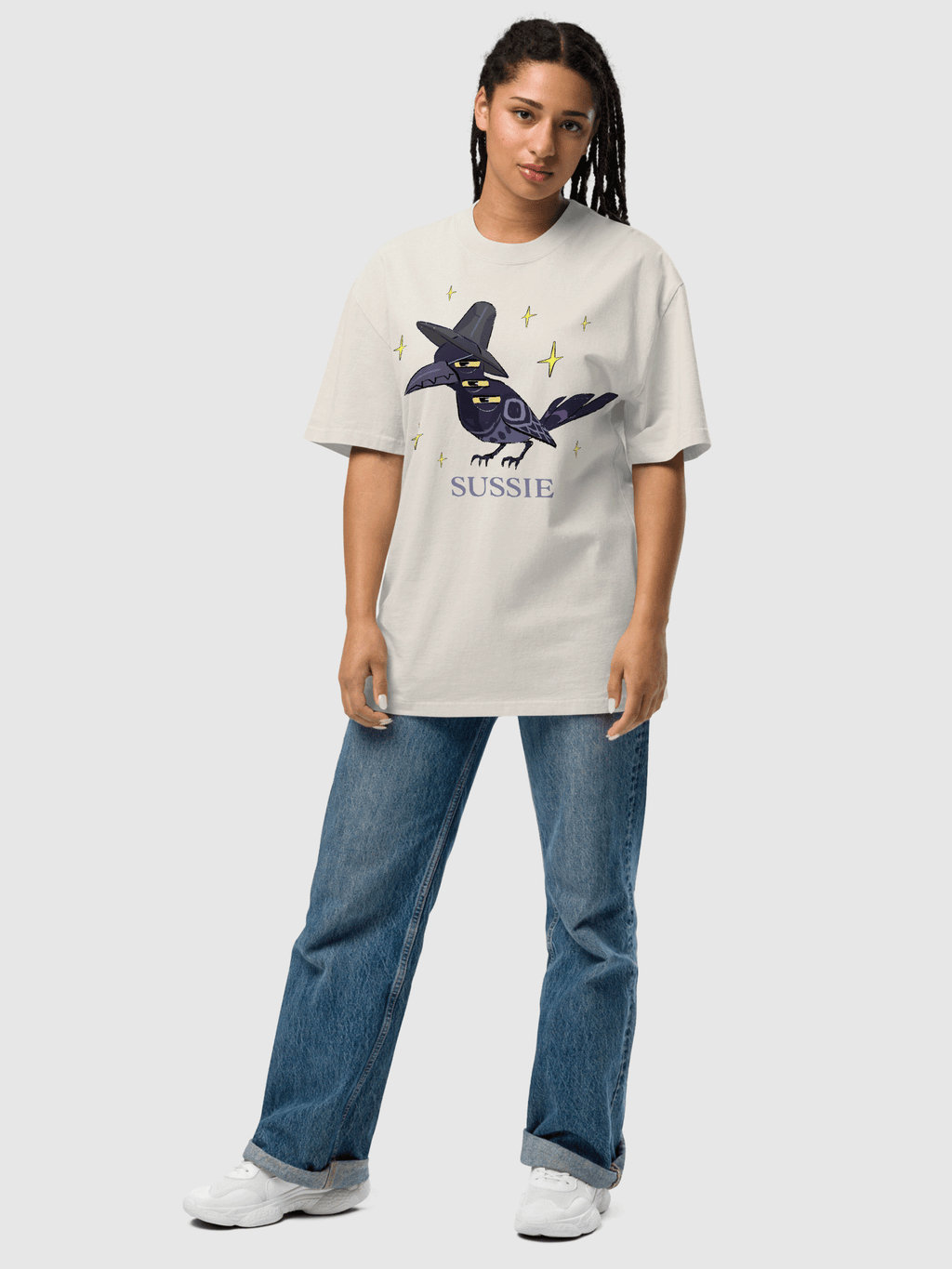 K-Pop Demon Hunters Sussie Magpie Oversized T-Shirt Hoodie, Sweatshirt | CiraTrend.com (Image 4)