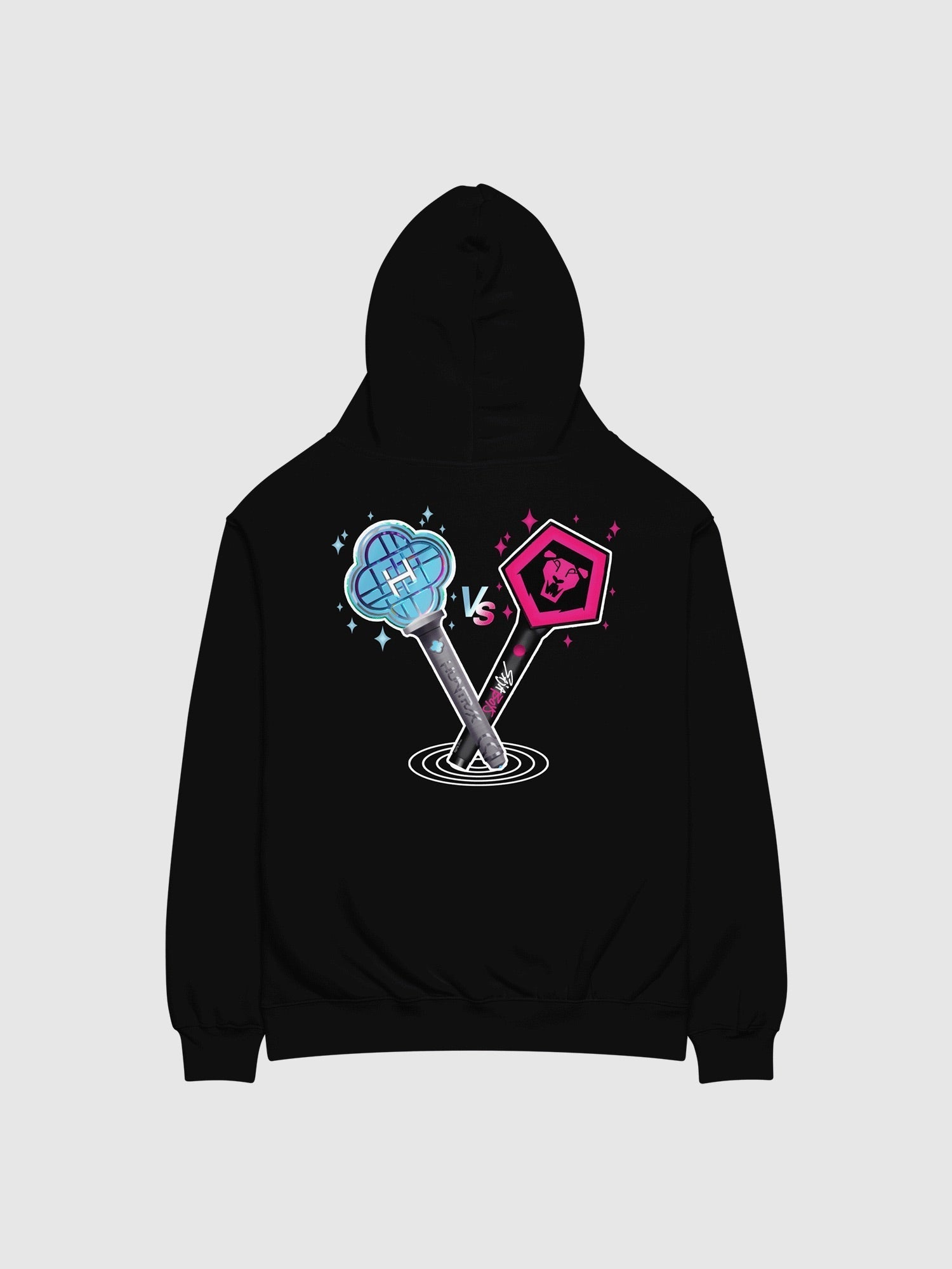 KPop Demon Hunters Light Sticks Oversized Hoodie T-Shirts, Sweatshirt | CiraTrend.com (Image 1)