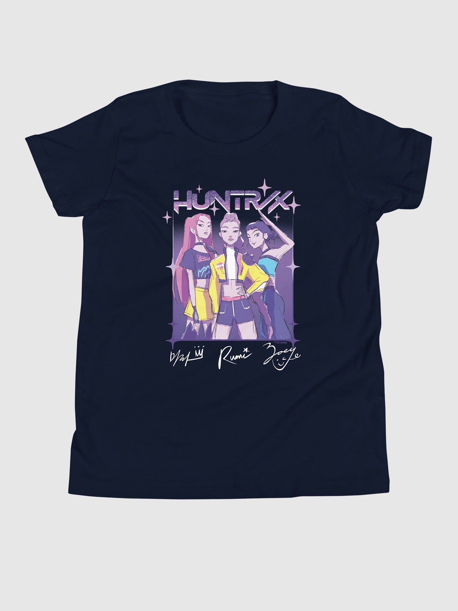 KPop Demon Hunters HUNTR/X Sketch Kids T-Shirt Hoodie, Sweatshirt | CiraTrend.com (Image 2)