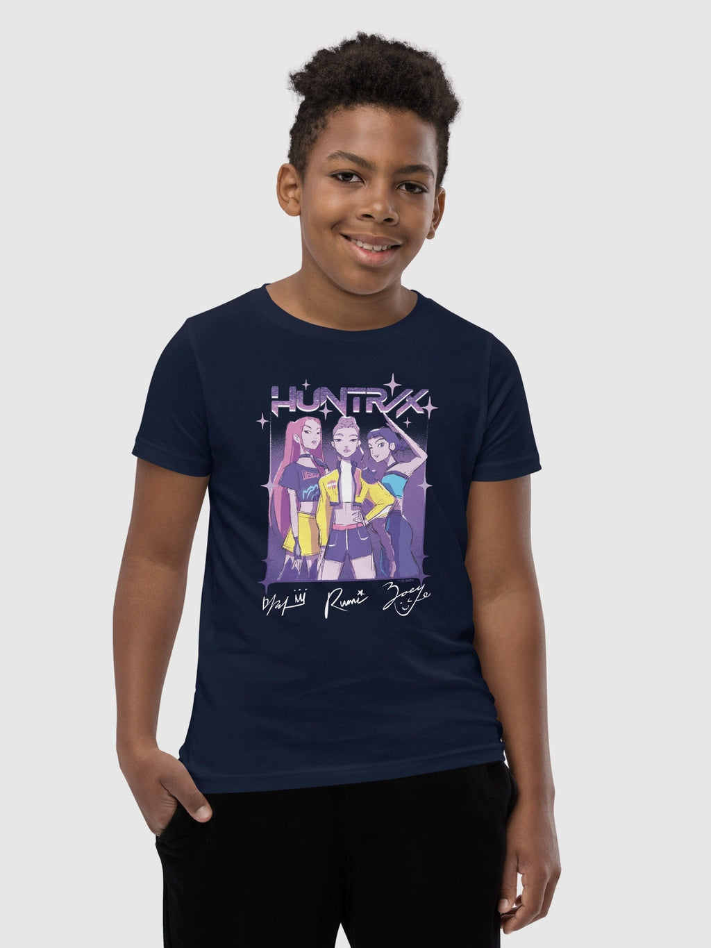 KPop Demon Hunters HUNTR/X Sketch Kids T-Shirt Hoodie, Sweatshirt | CiraTrend.com (Image 4)