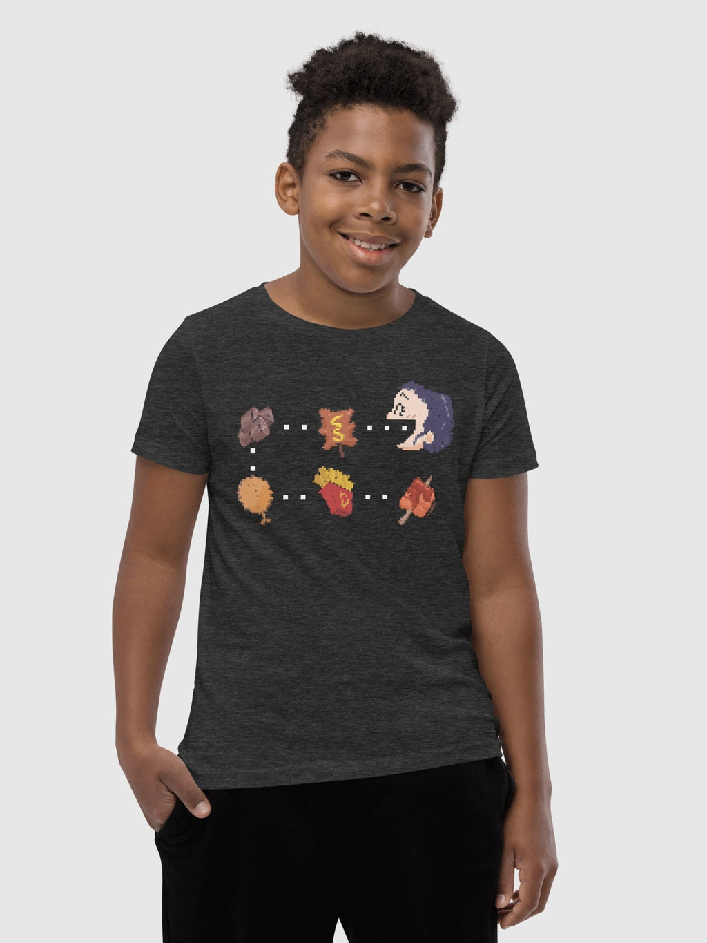 KPop Demon Hunters Zoey Snacks Kids T-Shirt Hoodie, Sweatshirt | CiraTrend.com (Image 4)