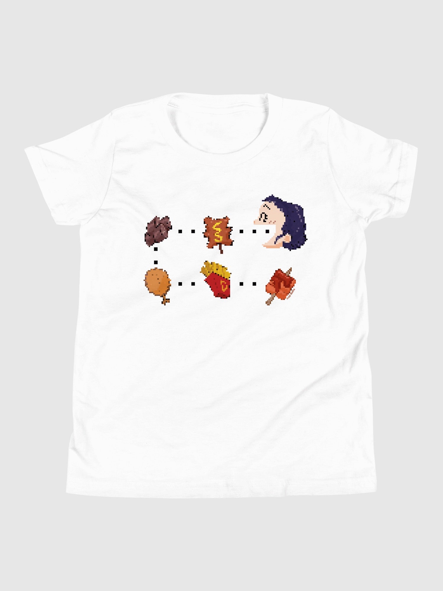 KPop Demon Hunters Zoey Snacks Kids T-Shirt Hoodie, Sweatshirt | CiraTrend.com (Image 1)