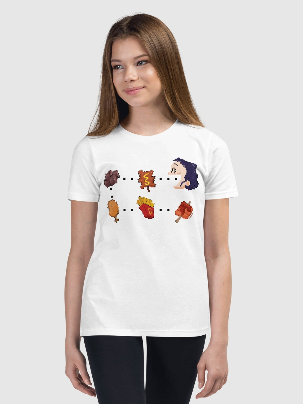 KPop Demon Hunters Zoey Snacks Kids T-Shirt Hoodie, Sweatshirt | CiraTrend.com (Image 3)