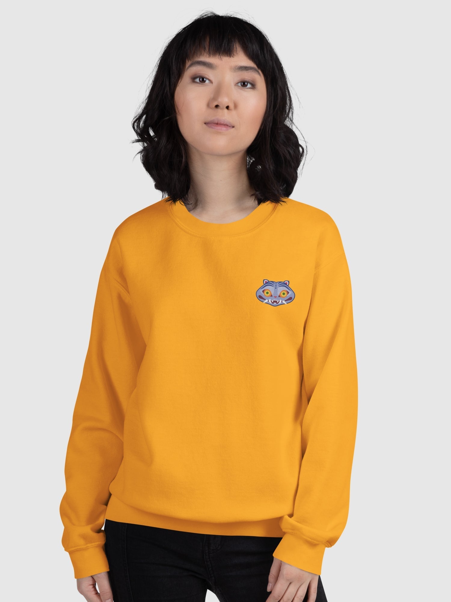 KPop Demon Hunters Derpy Tiger Hoodie Style001 T-Shirts, Sweatshirt | CiraTrend.com (Image 2)