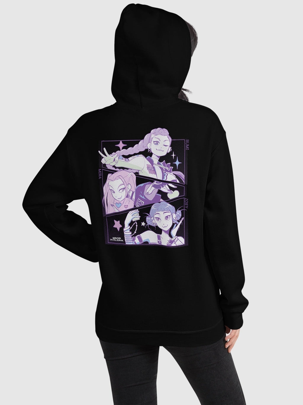 KPop Demon Hunters HUNTR/X Hoodie T-Shirts, Sweatshirt | CiraTrend.com (Image 3)