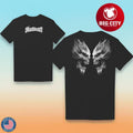 Kai Wachi Heavyweight Club Butterfly Skull Two Sided Shirt