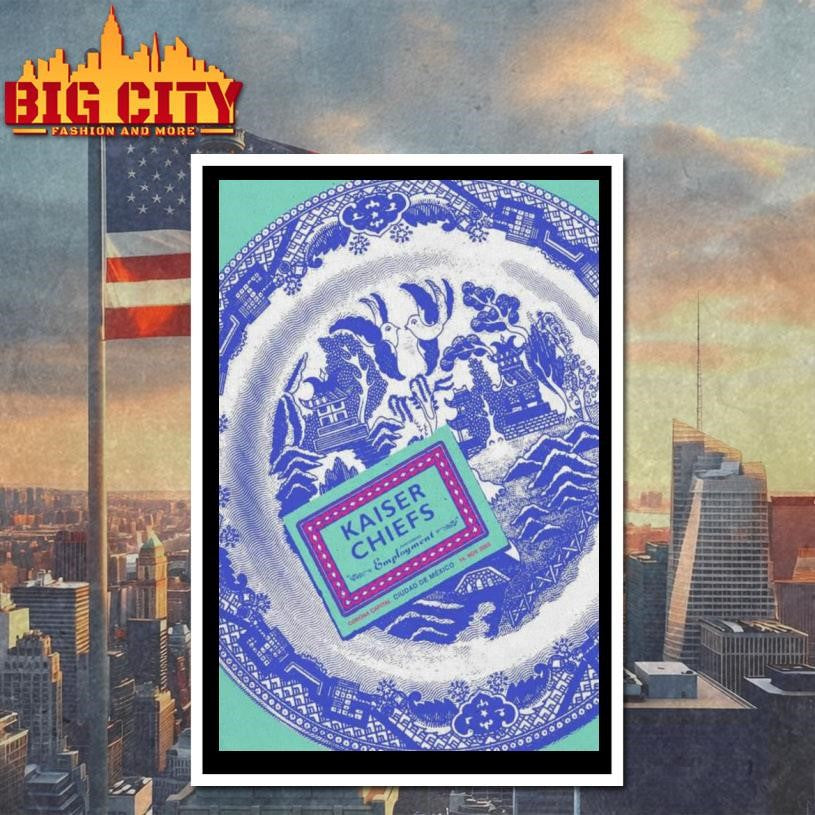 Kaiser Chiefs Nov 14 2025 Corona Capital CDMX Mexico City Poster Shirt